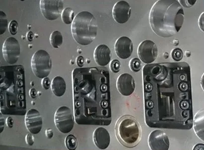 Hardened progressive stamping die surface from a PLAM tooling cell