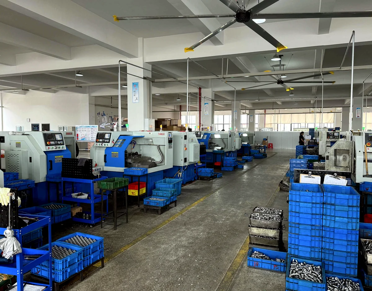 PLAM CNC turning shop floor